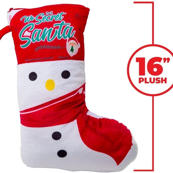 Secret Santa Plush Stocking-record your own message!! - Picture 6 of 6